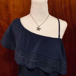 ABERCROMBIE & FITCH One shoulder blouse Size M